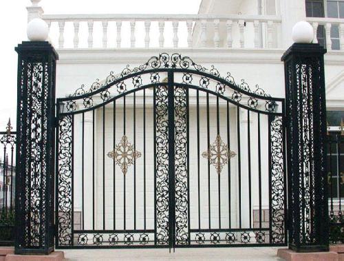 洛陽鐵藝大門-案例