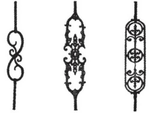 洛陽(yáng)鐵藝-樓梯花件