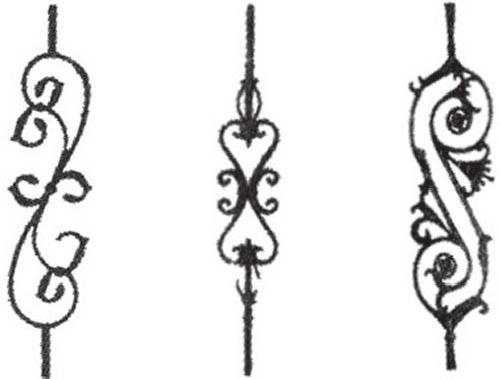 洛陽(yáng)鐵藝-樓梯花件