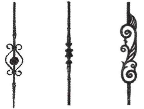 洛陽(yáng)鐵藝-樓梯花件