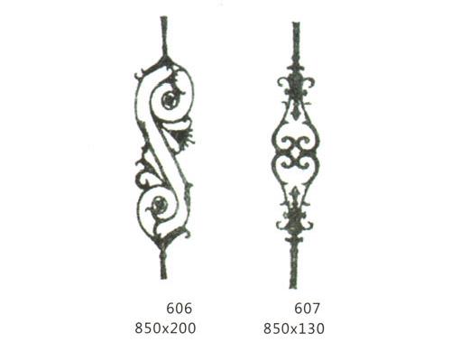 洛陽(yáng)鐵藝-樓梯花件